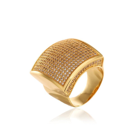 18K Gold Diamond LaVa Ring