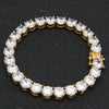 18K Gold 8MM Diamond Tennis Bracelet