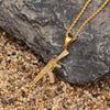 18K Gold Fallen' AK47 Necklace