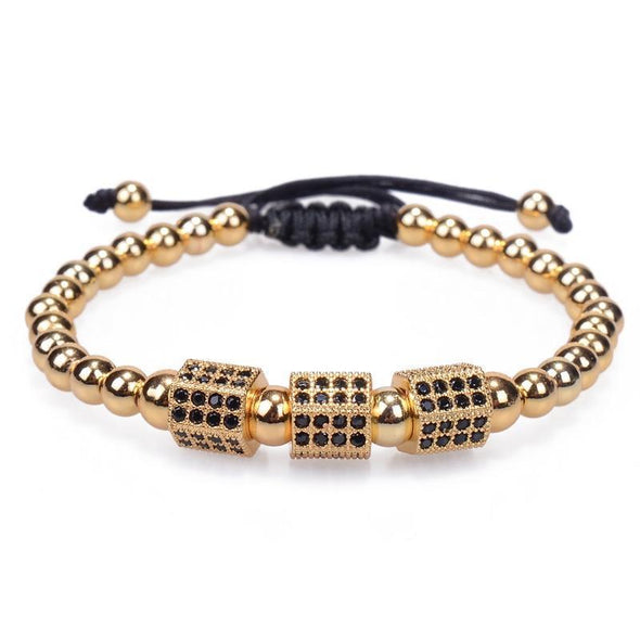 18K Gold 3 Piece Set Bracelet