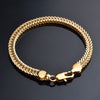 18K Gold 6MM Franco Bracelet