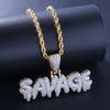 18K Gold Drippin' Savage Necklace